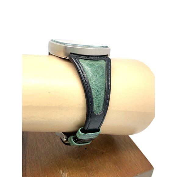 Diesel Women's Watch DZ3022 Quartz Vintage Multicolor Black Leather Band 38mm - Picture 11 of 13